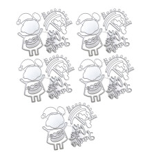 5 Pcs Christmas Die Cuts Snowflake Cutting Dies-JAM1087