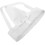 Professional Step Guard Integrated Groin Guard Comfortable White 2pcs 5