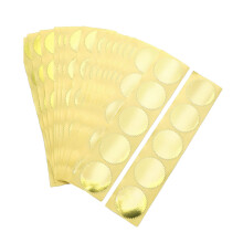 100/250 pièces 45mm bords dentelés, étiquettes de sceau de-UN