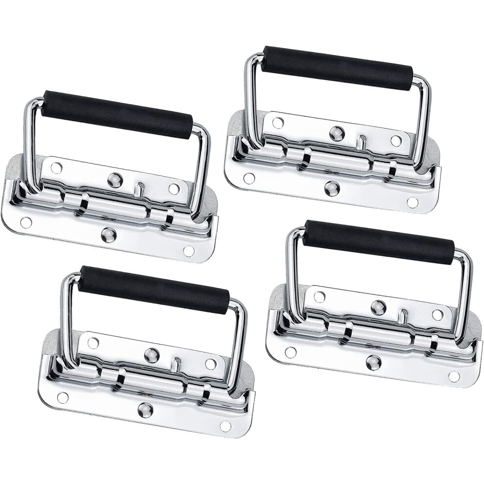 Ergonomic Toolbox Lifting Handle, Recessed Handle For Suitcases And Aluminum Boxes, Stainless Steel Spring Handle Ensures High Load Capacity 9554910064276