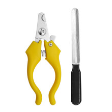 Coupe-ongles pour animaux de compagnie, 2 pièces, avec-Jaune