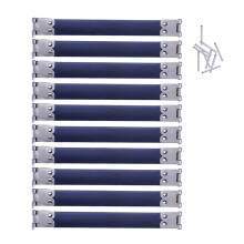 100pcs Elasticity Shrapnel Clips Metal Purse Internal Frame-F