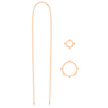Ergonomic Silicone Drink Holder For Gym Hiking Travel-Orange