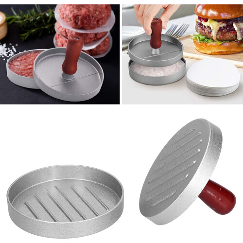 Hamburger Press NonStick Multifunctional Kitchen Utensils Burger Maker Mold for BBQ Ref: 8632 2