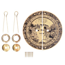 Retro Style U-Shaped Hair Pin Accessories For Women, Gold Tone Fastener With Exquisite Workmanship, Decorative Hair Fork, Brass Split Cotter Pin For E
