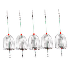 5 pieces bait trap portable fishing cage for effective fishing reusable clean for waters and boat fishing universal Ref: 3785
