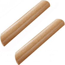 Wooden Handle, Solid Wood Drawer Pulls with Smooth Surface for Easy Installation, Decorative Furniture Pulls, Kitchen Handles for Various Cabinet Styl