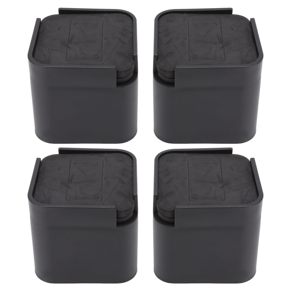 Non-Slip Furniture Elevators For Beds Tables Couches Stackable Bed Risers Under-Bed Storage Solutions Heavy Duty Bed Lifts Adjustable Height Rubber Co 9554910976715