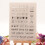 Weather Transparent Stamp Time Words Clear Stamp for Card Making 4