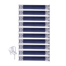 8-12cm Shrapnel Purse Frame Handle Bag Parts for DIY Wallet-B