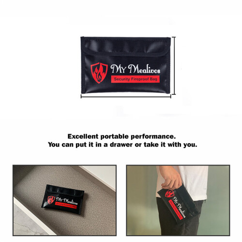 Waterproof Wall Mounted Pouch Portable Bag Hook Hangings-A 1