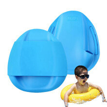 Swimming hand paddles – soft swimming f, hand paddles for swimming, swimming gloves, palms, woven swimming f for children and adults sky blue