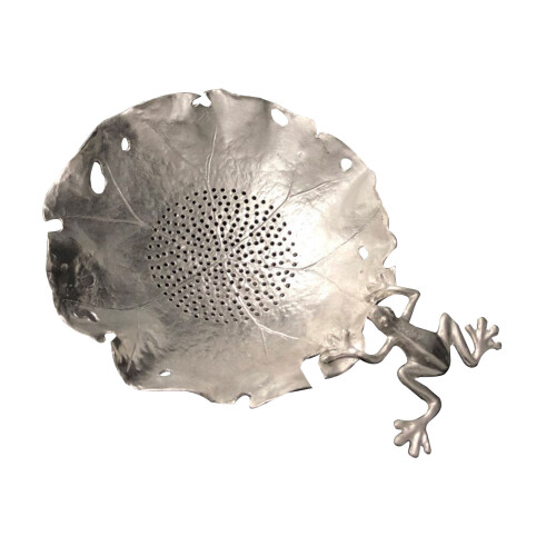Tin Tea Infuser Loose Leaf Tea Strainers-frog tea strainer