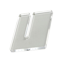 1/2/5 Stück 4 mm Dicke, transparenter Abzieher, abgerundetes-1