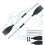 Kayak Paddle, 2 Pieces Aluminium Alloy Adjustable Canoe Paddle 2 Pack 2