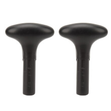 2 Pieces K Boat Canoe Paddle T Handle Replacement Sports Tools for Vertical Paddleboard le Handle for K Paddleboarding Ref: 4192
