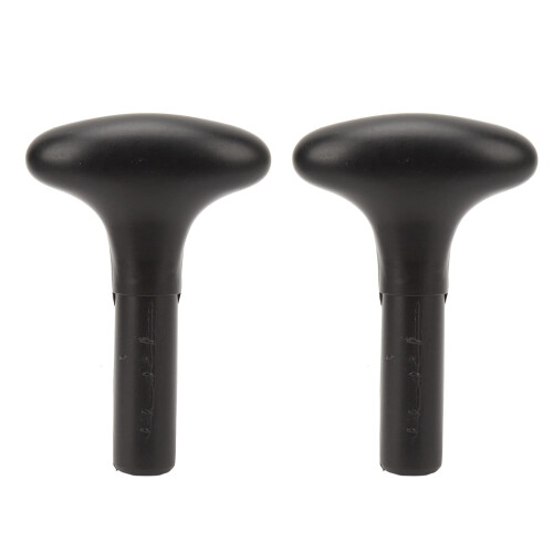 2 Pieces K Boat Canoe Paddle T Handle Replacement Sports Tools for Vertical Paddleboard le Handle for K Paddleboarding Ref: 4192