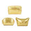 Hand-Make-up-Tasche mit großem-Quadratische Tasche 2