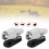 Ultrasonic Whistles, Wind Activated Alerts, Quick Easy Install Remove, Silver SubZero Temperature Resistant Deer Warning Devices For Vehicles, 2Pcs 2