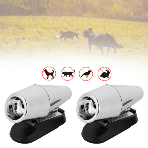 Ultrasonic Whistles, Wind Activated Alerts, Quick Easy Install Remove, Silver SubZero Temperature Resistant Deer Warning Devices For Vehicles, 2Pcs 1