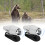 Ultrasonic Whistles, Wind Activated Alerts, Quick Easy Install Remove, Silver SubZero Temperature Resistant Deer Warning Devices For Vehicles, 2Pcs 3