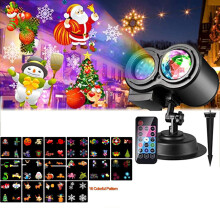 Festive Luminaire: HD Slides Projector Lights For Holiday Decorations, Ocean Wave And Patterns, Waterproof Outdoor Indoor Use With Remote Control