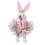 Easter Celebration Rabbit Wreath Chic Easter Rabbit-pink bunny 1