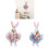Easter Celebration Rabbit Wreath Chic Easter Rabbit-pink bunny 3