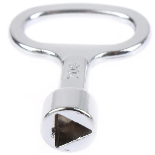 Triangular Cabinet Spanner Key, Easy Use Store, Sturdy and Durable, Suitable for a Range of Applications Including Drawers and Control Cabinets 2