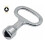 Triangular Cabinet Spanner Key, Easy Use Store, Sturdy and Durable, Suitable for a Range of Applications Including Drawers and Control Cabinets 4