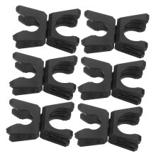 6 pieces marking clips for football training poles: pole strap system for football training outdoor football accessories connecting part
