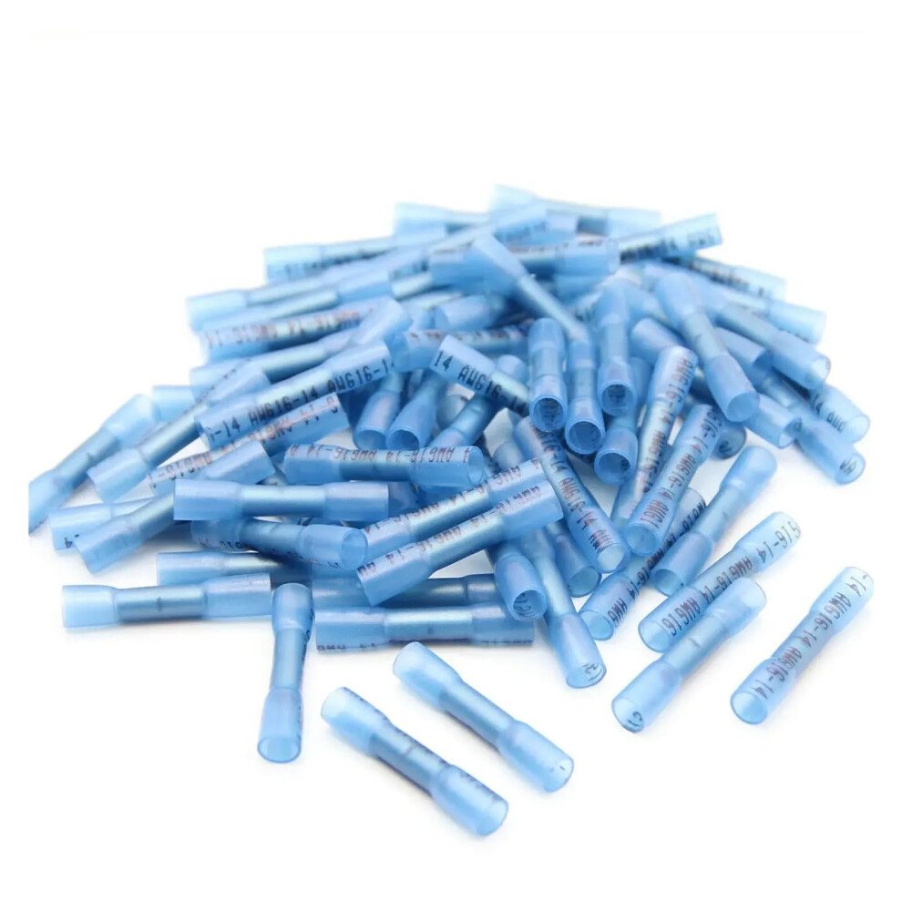 300Pcs Insulated Heat Shrink Butt Connectors Seal Electrical Wire Splice Cable Crimp Terminals 1.52.5Mm2 Ref: 2442 9365049147910