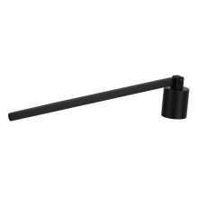 black candle accessory durable stainless steel candle snuffer effortless extinguishing
