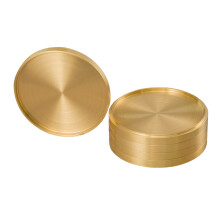 5Pcs Messing Wärmedämmung Matte-Kleine Untersetzer aus Messing