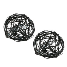 Flexible Flower Support Flower Fixer Base Aluminum For-2 black