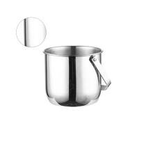 Eiskübel aus Edelstahl für Wein, Champagner, Bier,-Silber A