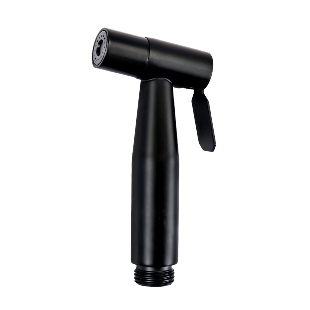 Bathroom Diaper Sprayer Stainless Steel Handheld Bidet Sprayer Head, Black Toilet Shower Head 9365049148399