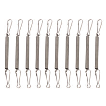 Water Feeders Spring Fastener StainlessSteel Clip On Rack-10