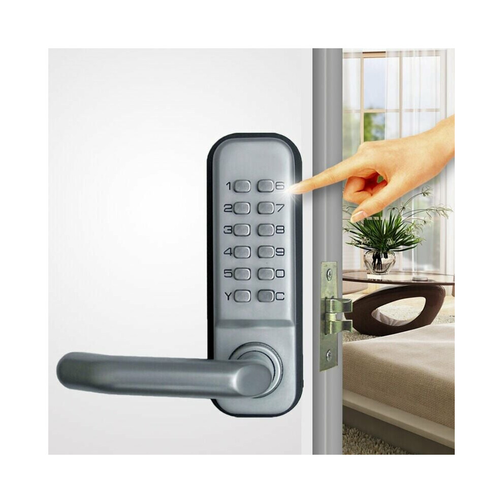 Robust Mechanical Keyless Lock, Programmable Code For Customized Security, Zinc Alloy Material For Resilience, Dual Use Code Key & Reset Function For 9554910074886