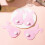 4Pcs Convenient Rabbit Cutlery Pouches Bag Table-Blue 5