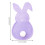 4Pcs Convenient Rabbit Cutlery Pouches Bag Table-Blue 4