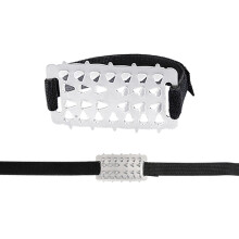 26 Teeth ice grippers for shoes and boots, nonslip grippers, spikes, claws, ice cleats crampons for hiking, fishing, walking