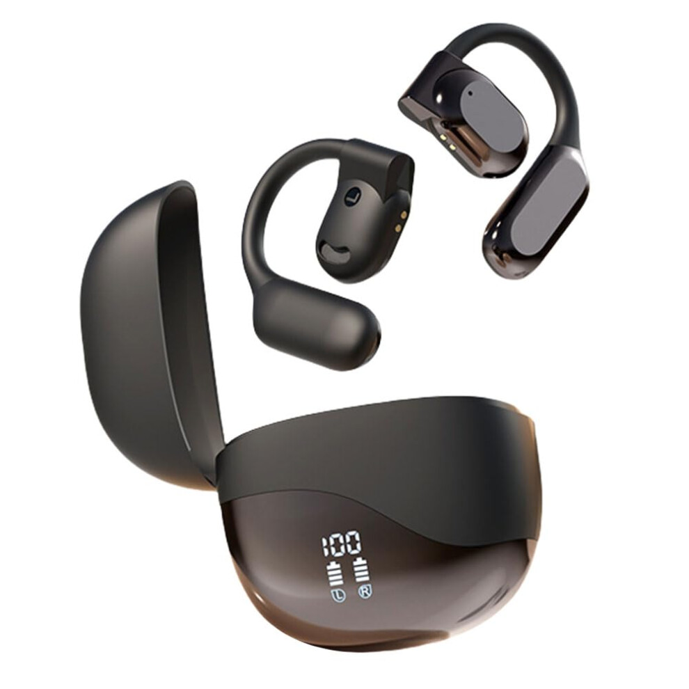 Ai Translator Headphones Bluetooth 5.3, Clipon With Realtime Translation, 144Language In Black 9119770891013