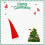 Kerstboomhoed Decoratieve Pluche-Gestreepte wollen muts 6