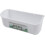 Poultry feeder for hanging, and comfortable feeding solution (white) White 3
