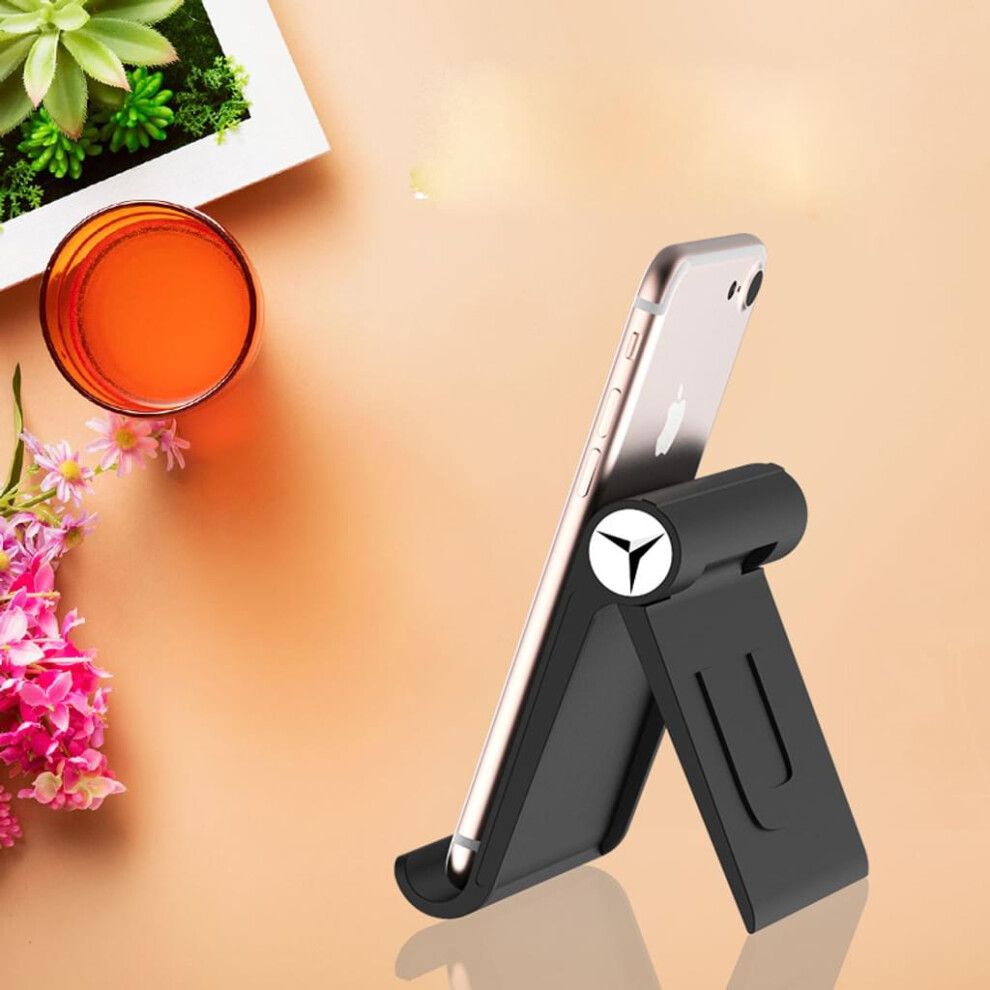Cell Phone Stand, Portable Durable Abs Material Support, Foldable Design For Ergonomic Multi-Angle Viewing, Triangle Structure Ensures Stability For 9048212451198