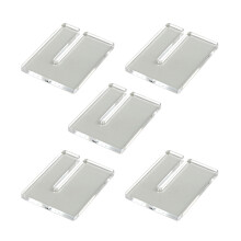 Transparante afgeronde multifunctionele snijafstandliniaal DIY-5