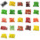 Artificial Fruit Props Simulation Strawberry Orange for-Lime 2