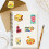 Μικρά αυτοκόλλητα φαγητού για scrapbooking, 100 τεμάχια αδιάβροχα αυτοκόλλητα βινυλίου, 4