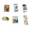 Μικρά αυτοκόλλητα φαγητού για scrapbooking, 100 τεμάχια αδιάβροχα αυτοκόλλητα βινυλίου, 6